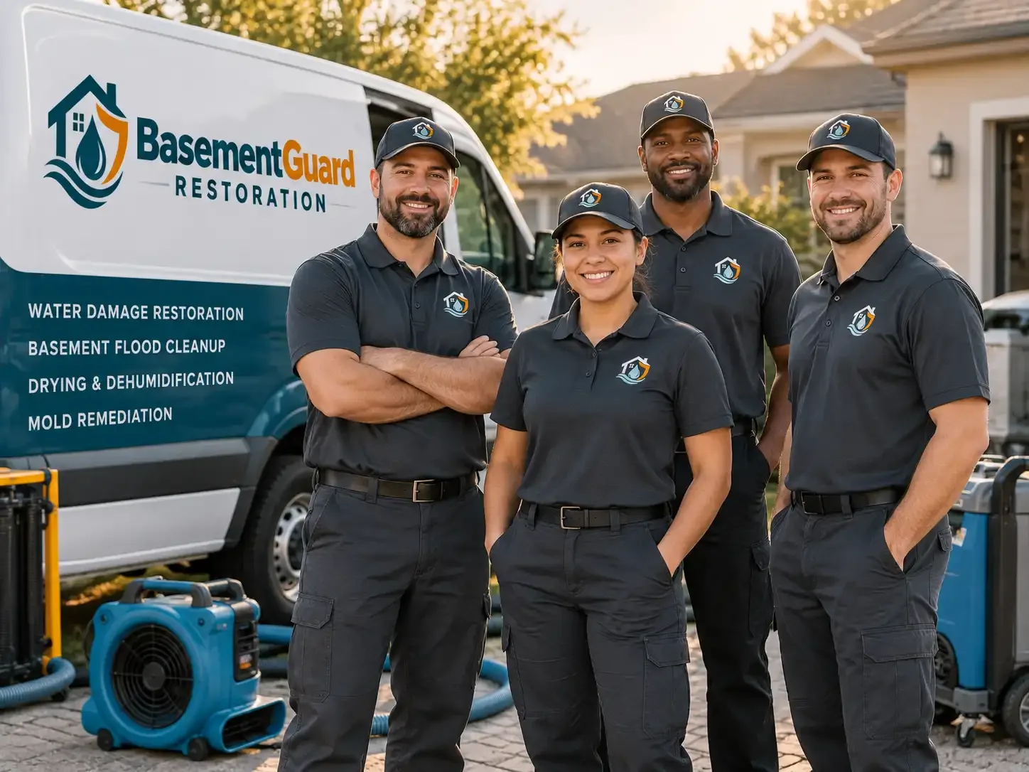 Basement Water Damage Restoration company in Mears, MI
